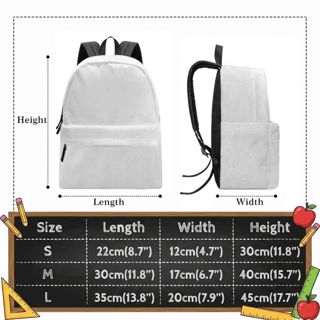 First Day Of School Yellow Personalized Backpack