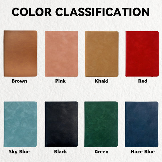 It Makes Such A Different Personalized Leather Cover Notebook