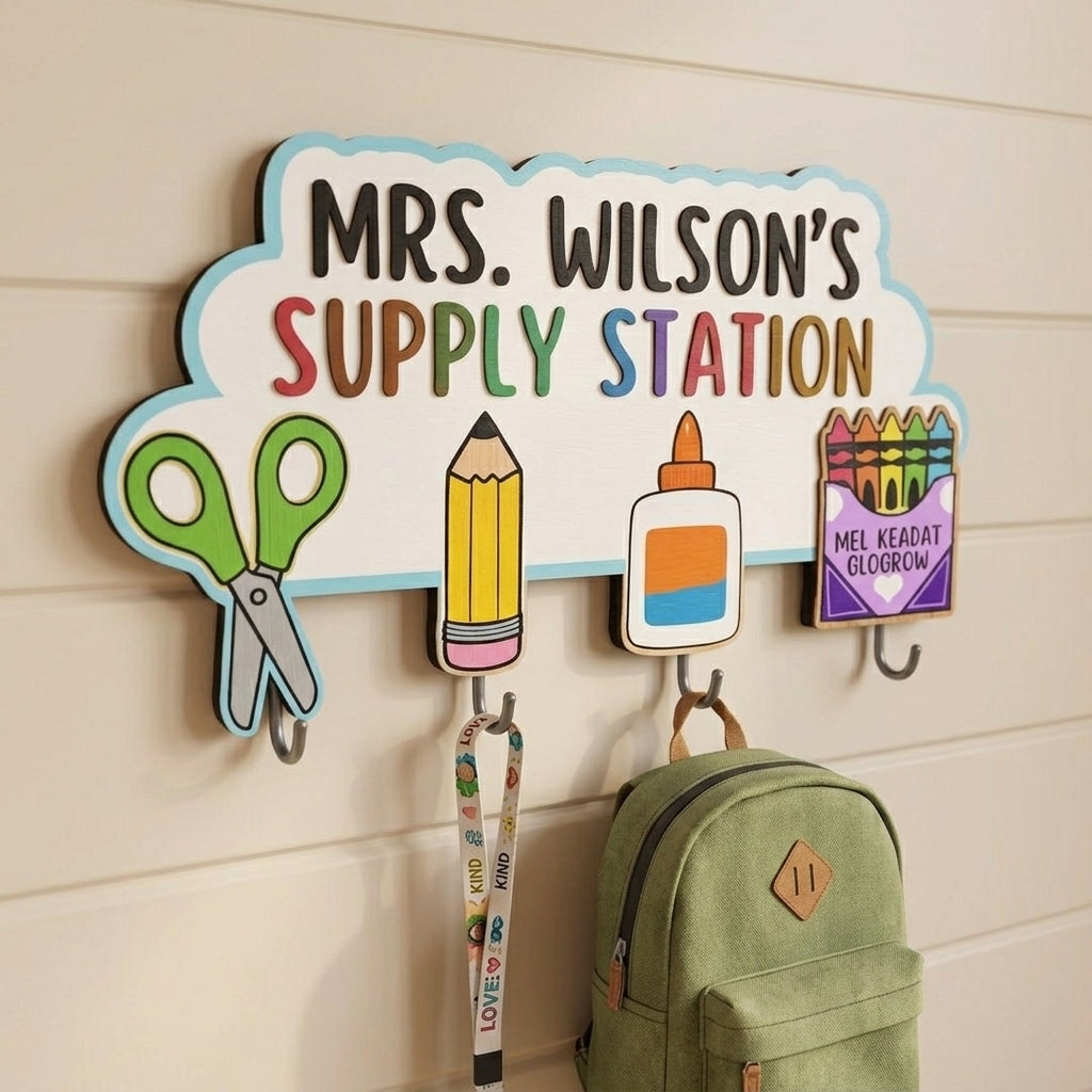 Suply Station Acrylic Key Holder