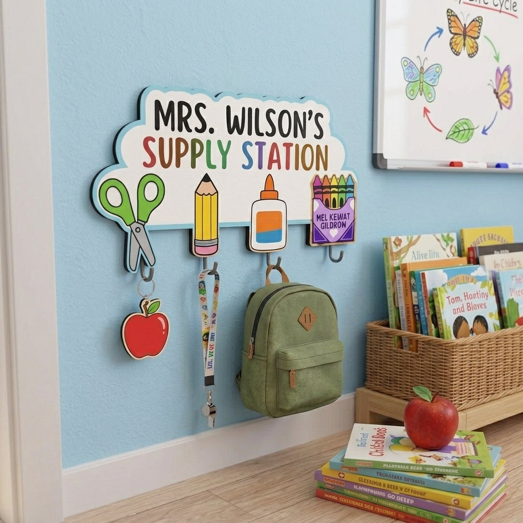 Suply Station Acrylic Key Holder
