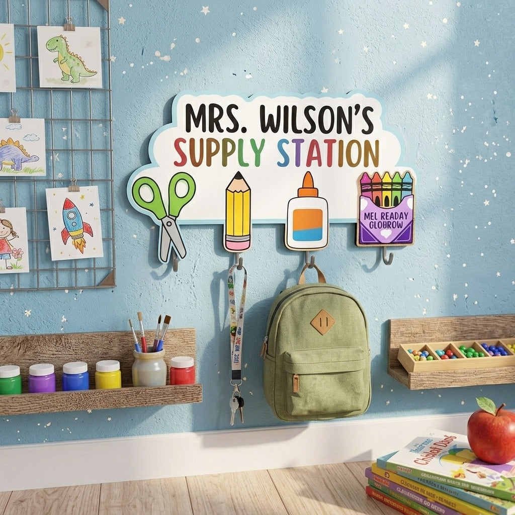 Suply Station Acrylic Key Holder