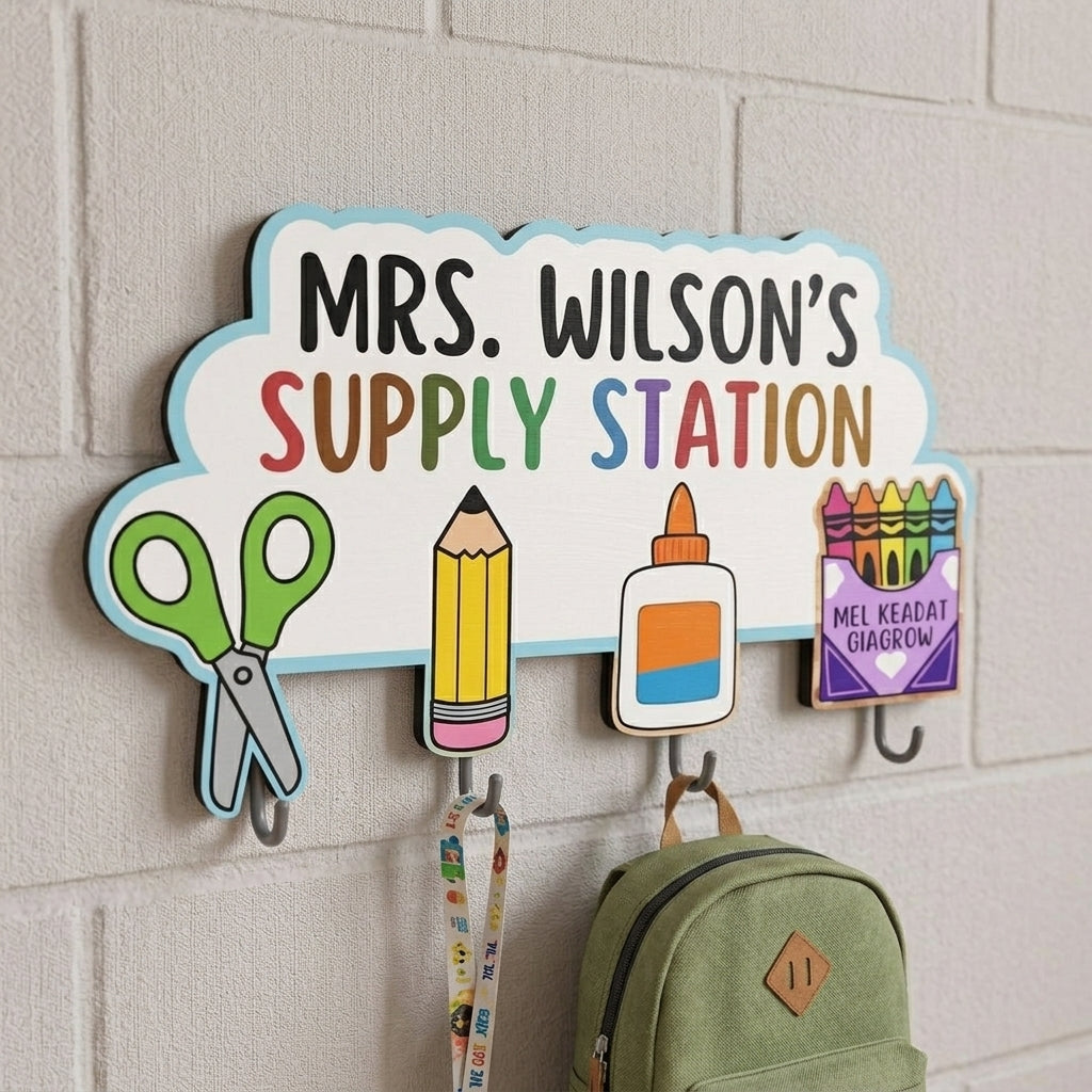 Suply Station Acrylic Key Holder