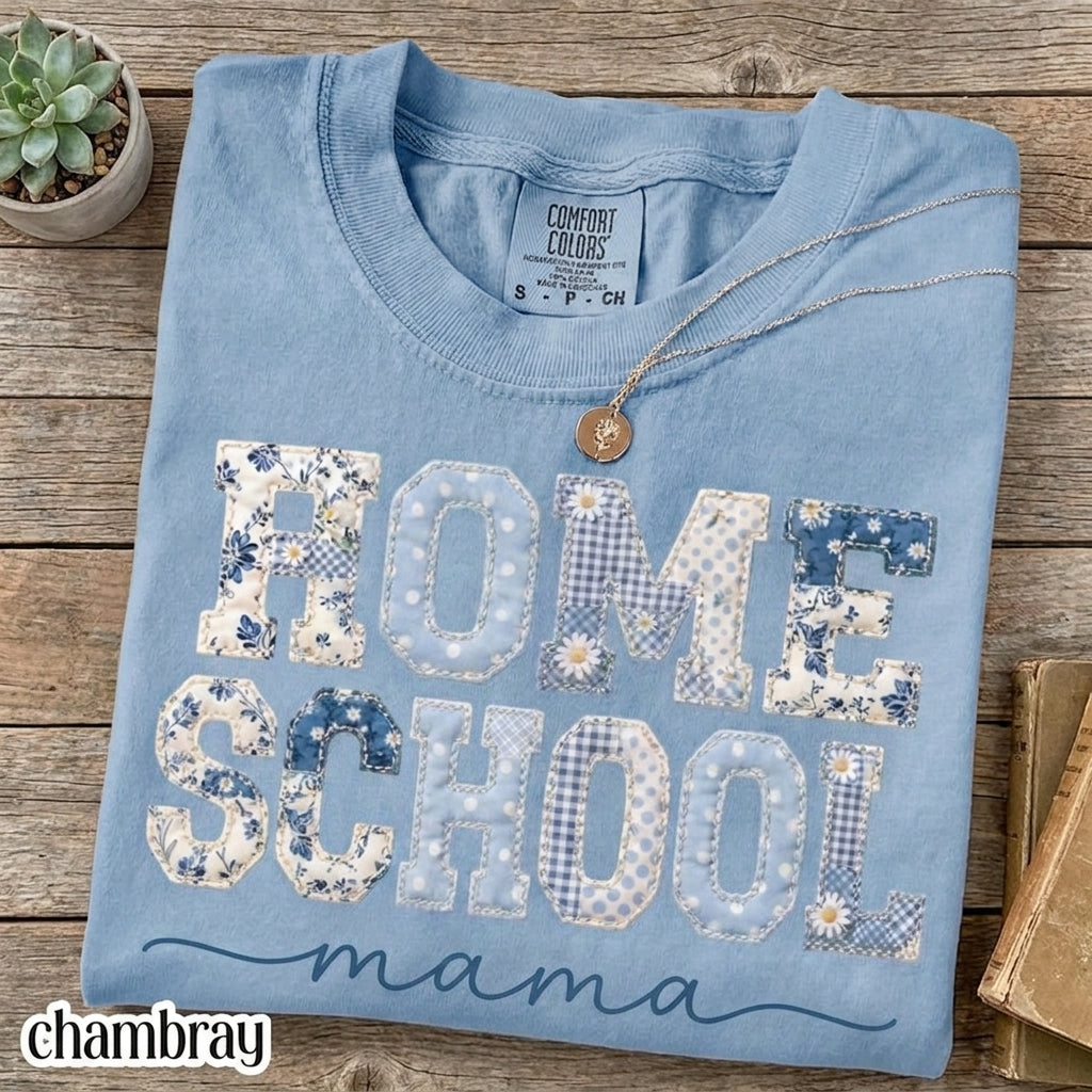 Homeschool Shirt Gift for Homeschool Mom Comfort Colors TShirt Home Sweet Homeschool T-Shirt Charlotte Mason Nature Lover Shirt