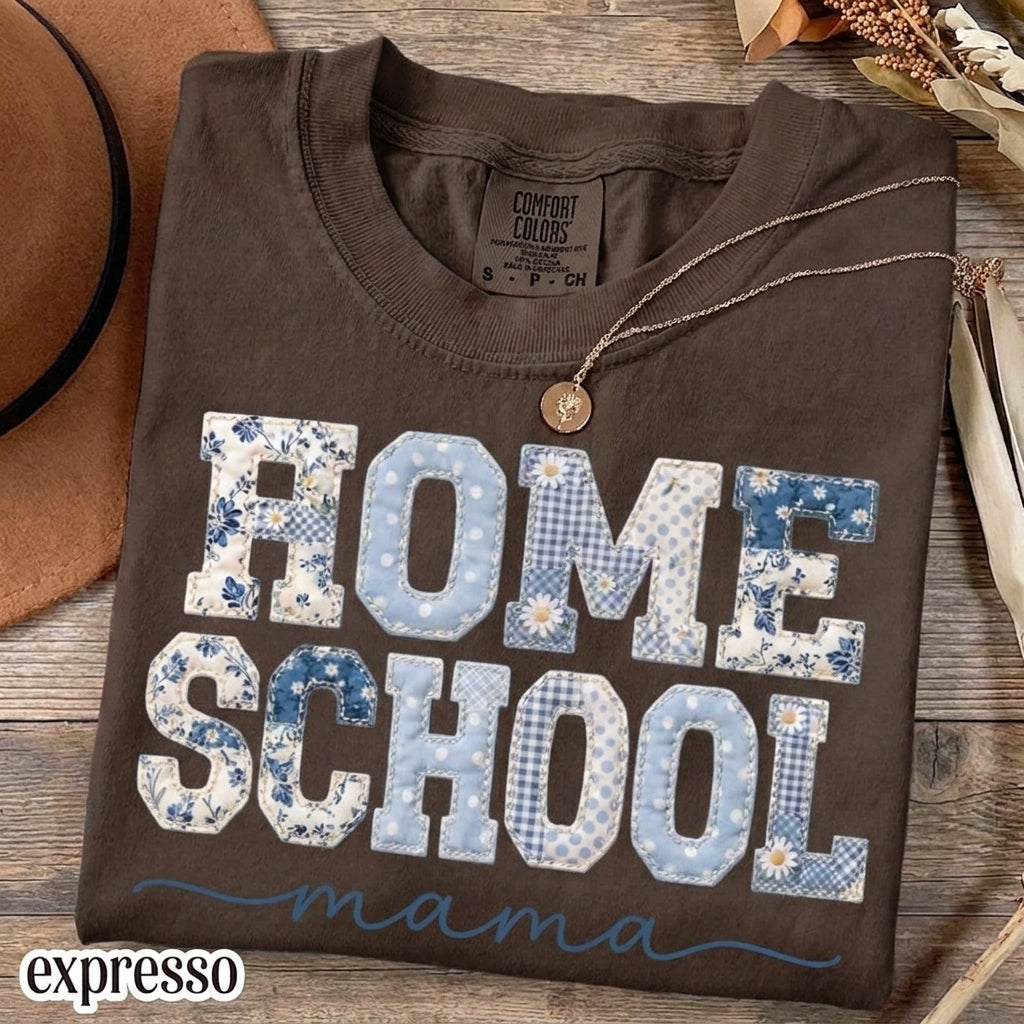 Homeschool Shirt Gift for Homeschool Mom Comfort Colors TShirt Home Sweet Homeschool T-Shirt Charlotte Mason Nature Lover Shirt