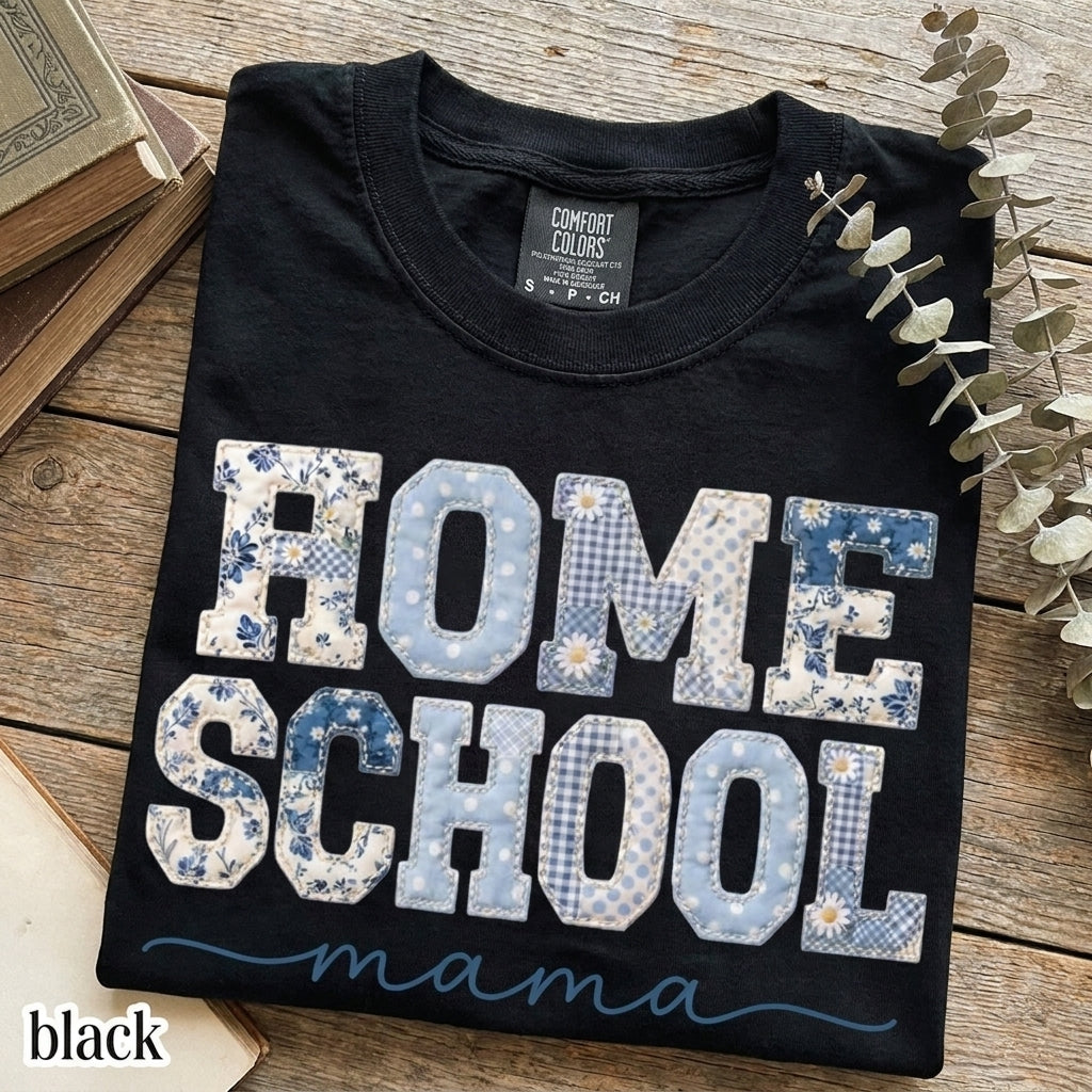 Homeschool Shirt Gift for Homeschool Mom Comfort Colors TShirt Home Sweet Homeschool T-Shirt Charlotte Mason Nature Lover Shirt