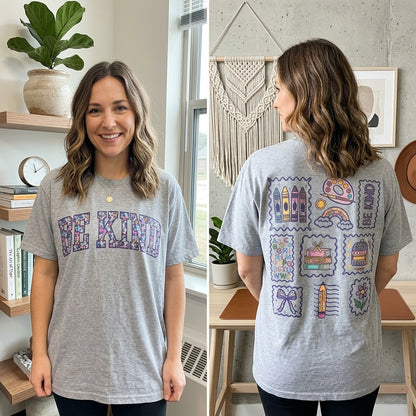 Be Kind Teacher Shirt, Colorful Teacher T Shirt, Elementary Teacher Gift, Kindness Shirt, School Staff Gift, Teacher Appreciation Tee