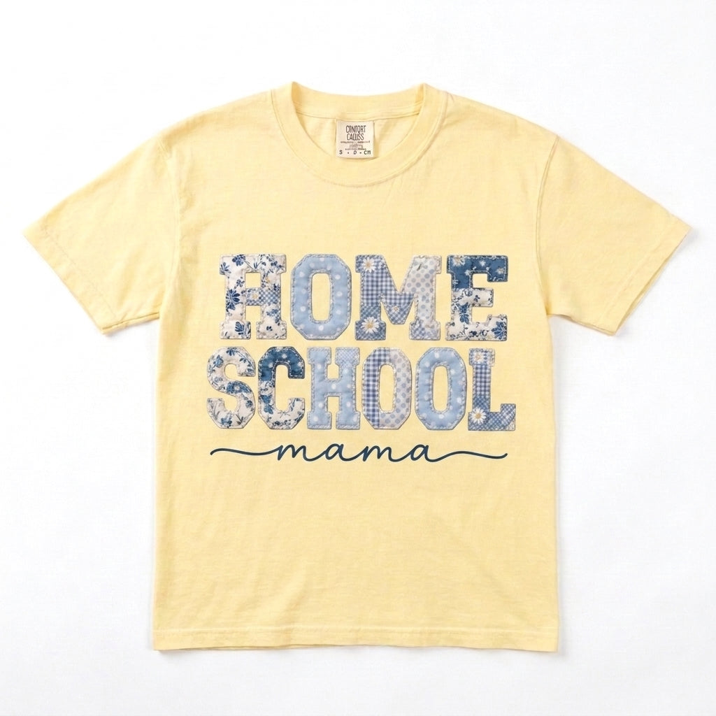 Homeschool Shirt Gift for Homeschool Mom Comfort Colors TShirt Home Sweet Homeschool T-Shirt Charlotte Mason Nature Lover Shirt