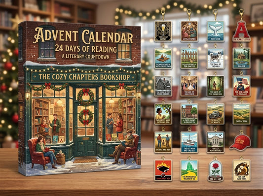Book Lover Advent Calendar, 24 Days of Literary Joy, Christmas Gift for Readers