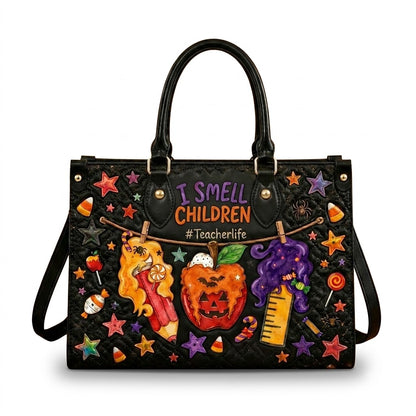 I Smell Children Leather Bag + Free Matching Leather Wallet
