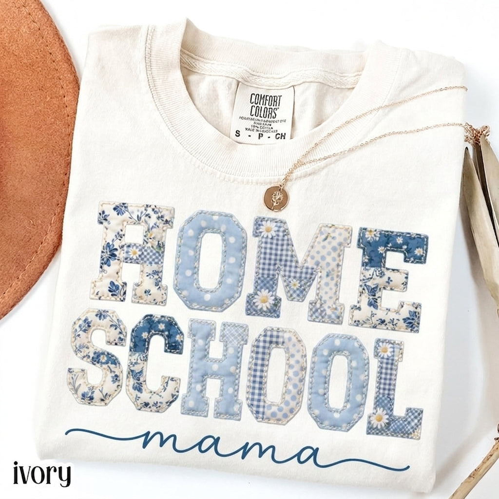 Homeschool Shirt Gift for Homeschool Mom Comfort Colors TShirt Home Sweet Homeschool T-Shirt Charlotte Mason Nature Lover Shirt
