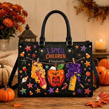 I Smell Children Leather Bag + Free Matching Leather Wallet