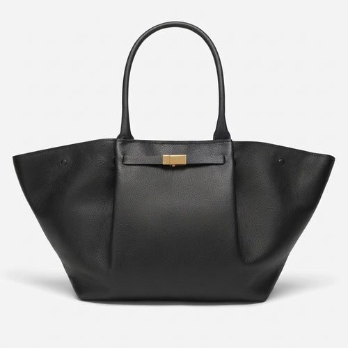 BAGA Classic Leather Tote Bag, Soft Leather Work Bag, Elegant Brown Suede Shoulder Bag, Gift for Her, Everyday Office Carry