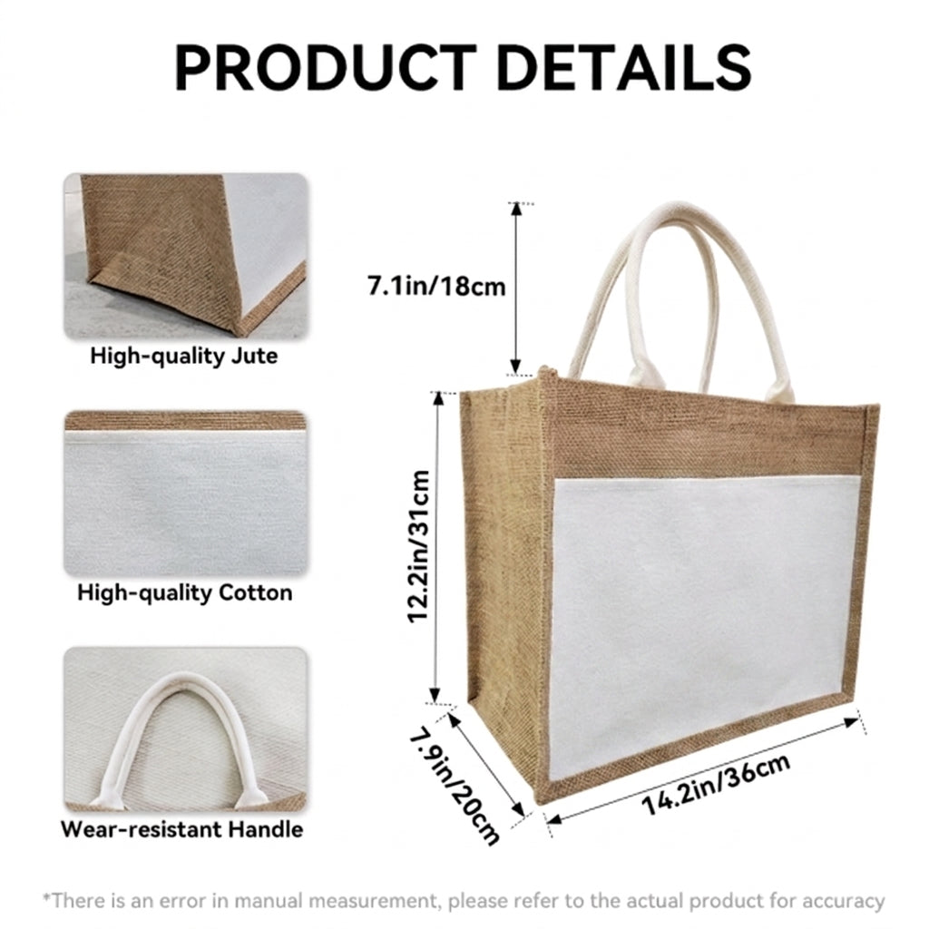 Personalized Teacher Tote Bag,Custom Name Jute Tote Bag,Teacher Appreciation Gift