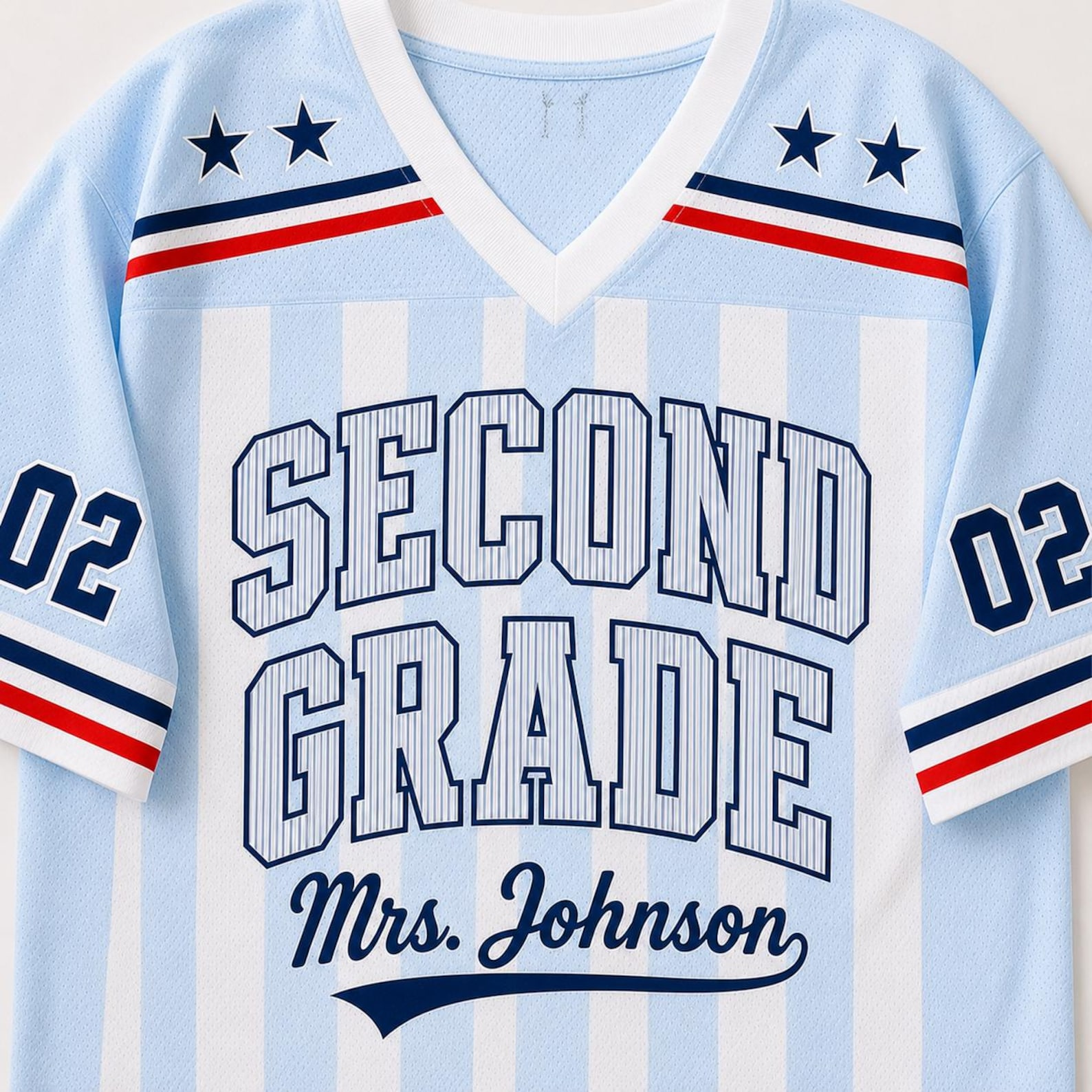 Maillot d'esprit scolaire personnalisé, maillot d'enseignant personnalisé par niveau, t-shirt de baseball pour la rentrée scolaire, cadeau pour professeur des écoles primaires