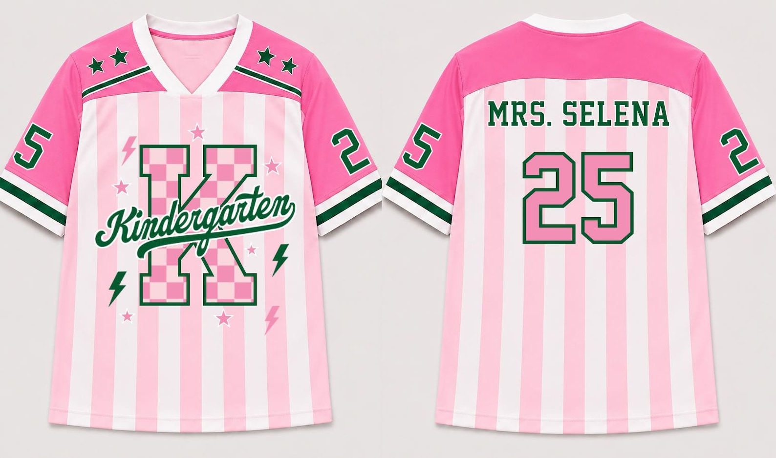 Personalized Teacher Football Jersey, Custom Grade & Name, Number Jersey , Back To School Gift, Teacher Game Day Tee, Teacher Shirt.