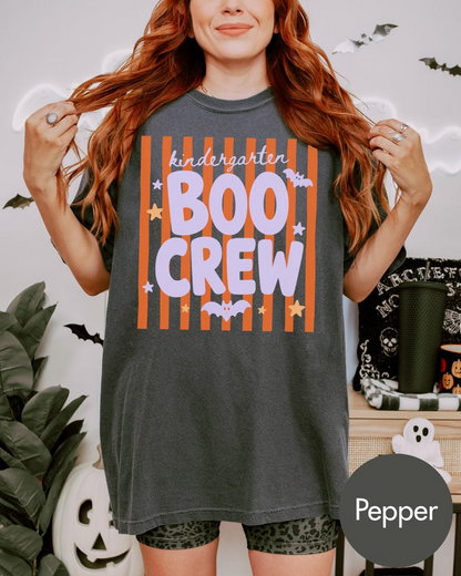 T-shirt d'enseignant personnalisé pour Halloween, motif crayon gribouillage, t-shirt de rentrée scolaire