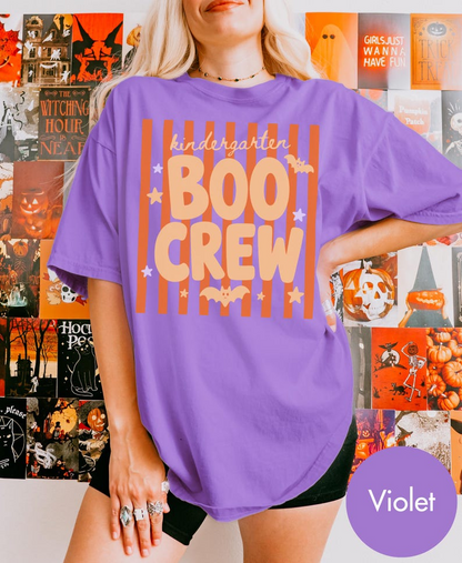 T-shirt d'enseignant personnalisé pour Halloween, motif crayon gribouillage, t-shirt de rentrée scolaire